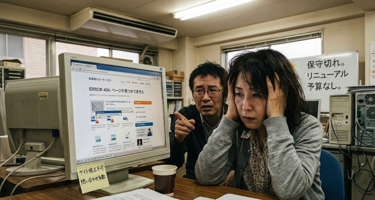 保守がない制作会社の数年後